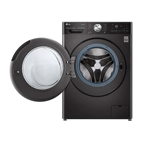 ماشین لباسشویی ال جی مدل V12 دودی WDV1260BRP
